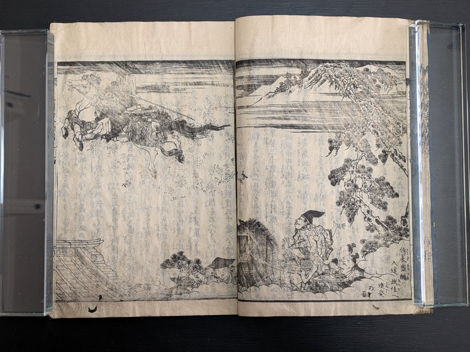 Japanese Ukiyo-e Woodblock Print Book Yomihon 8-320 Teisai Hokuba 1810