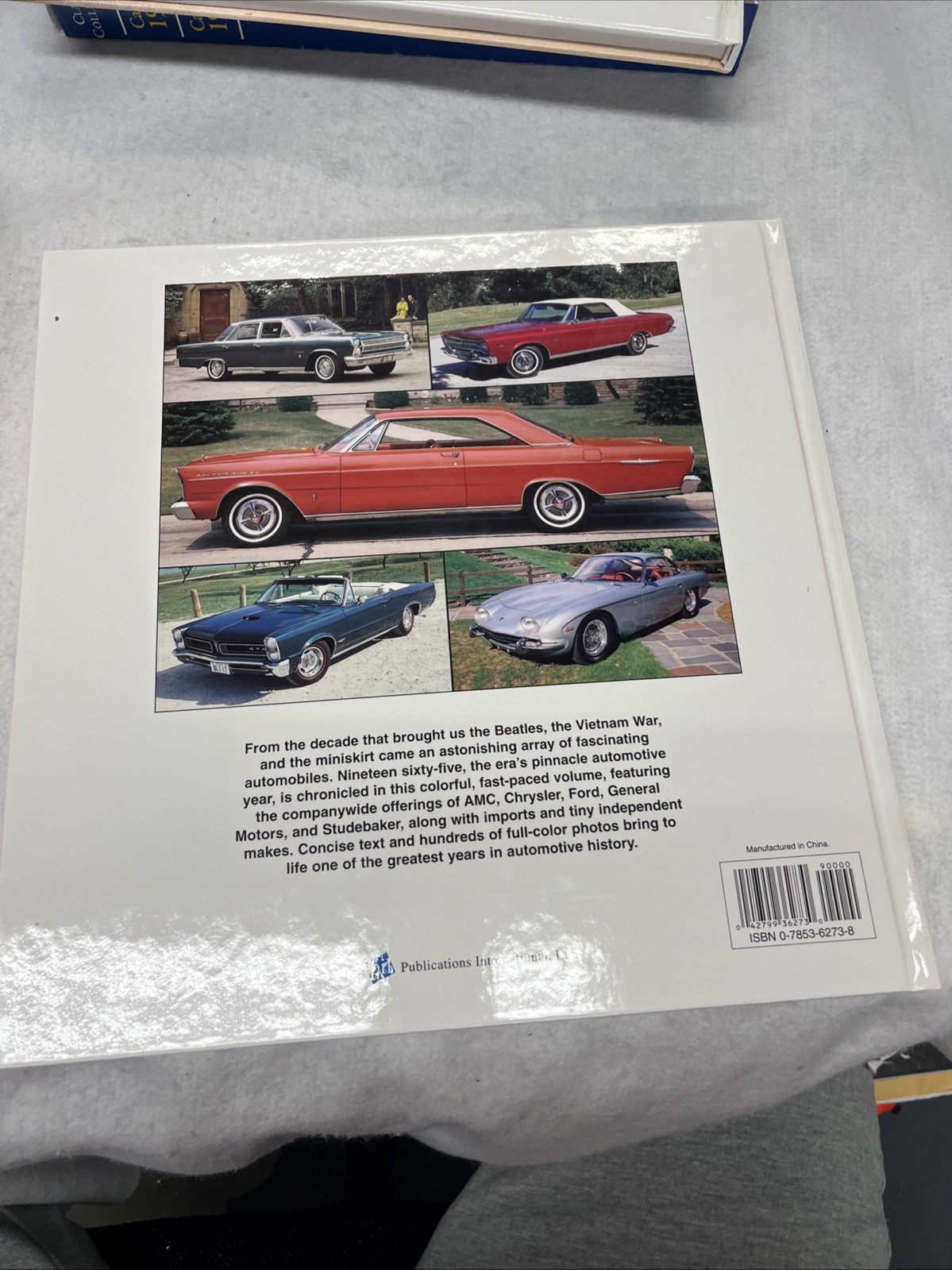 Classic Collection Cars of 1957 & 1965 Two Volume Boxed Set Color Illustrated