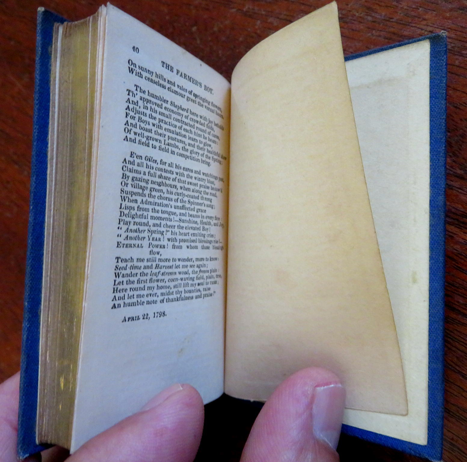 Thomson Bloomfield Sterne Butler Poems c. 1851 miniature scarce 3 vol. set