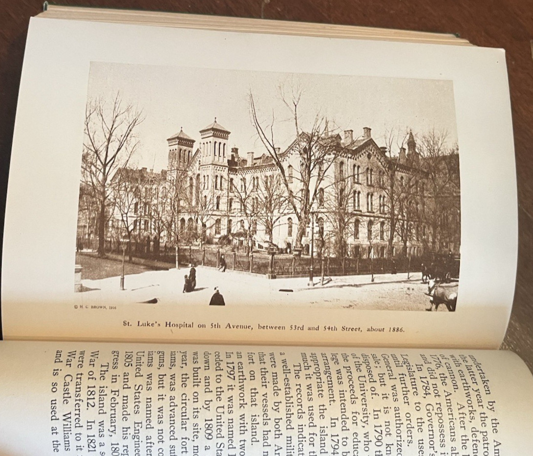 Old NEW YORK CITY Book VALENTINE’S MANUAL FOR 1916 TO 1917 History SOCIAL LIFE