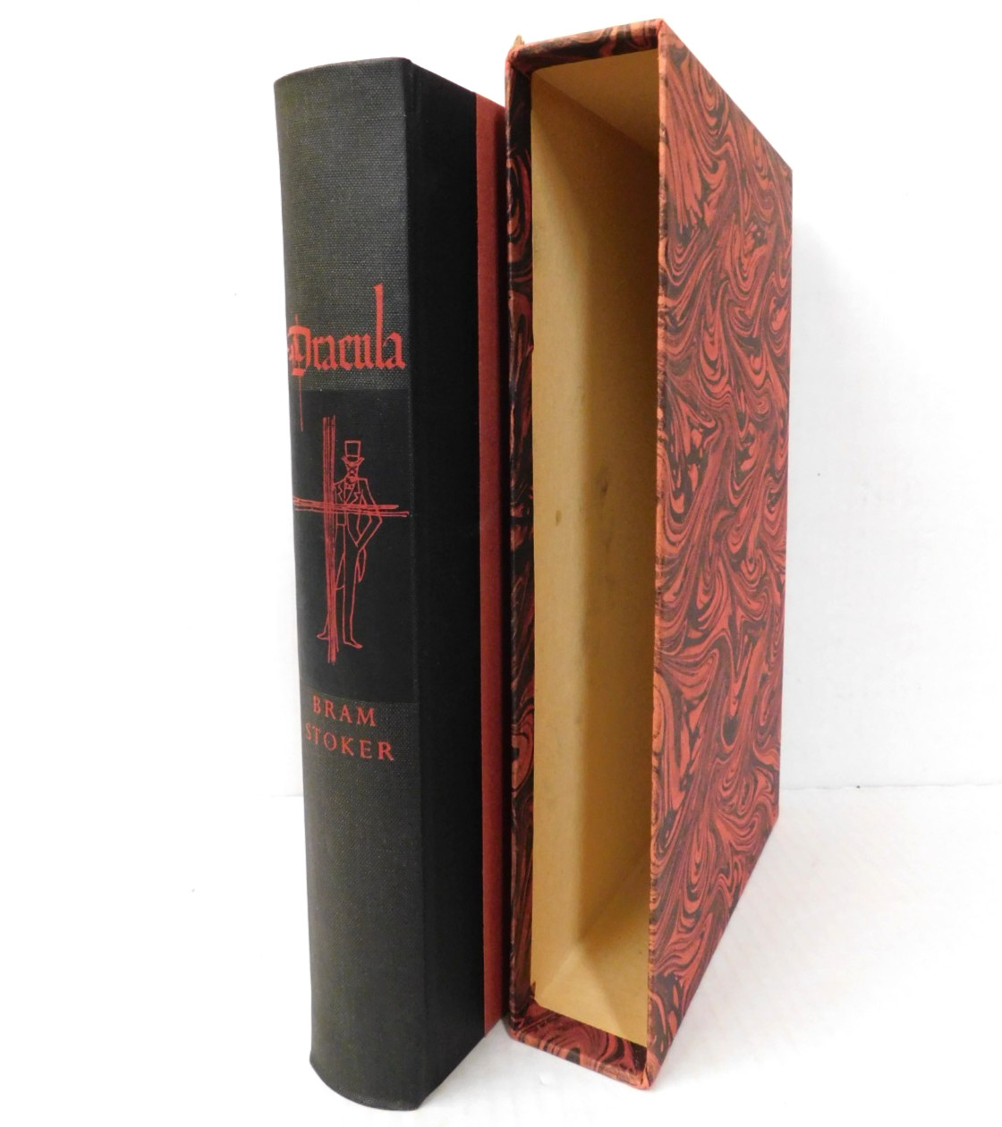 Vintage Dracula By Bram Stoker 1965 Heritage Press Hardcover Edition & Slip Case