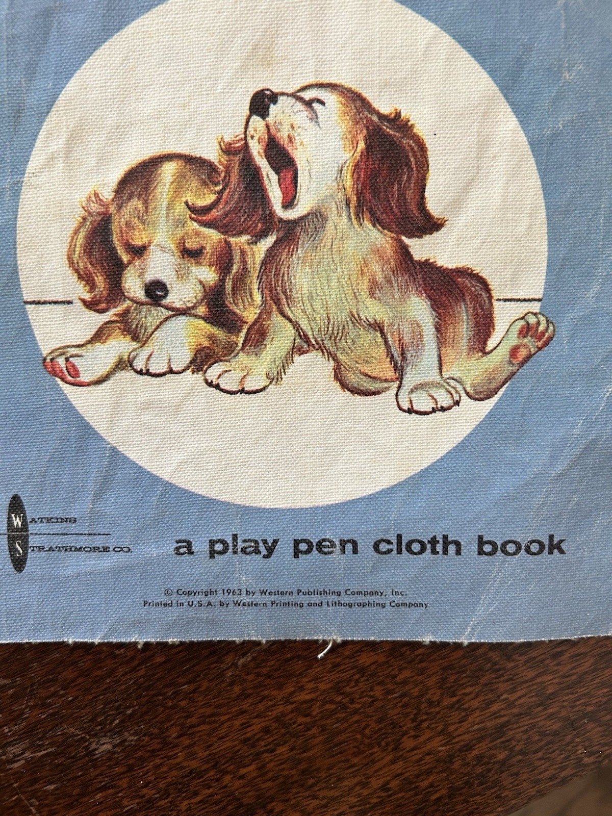 Vintage A Real Cloth Book Lot of 6 Children’s Books Whitman Publishing 1960s