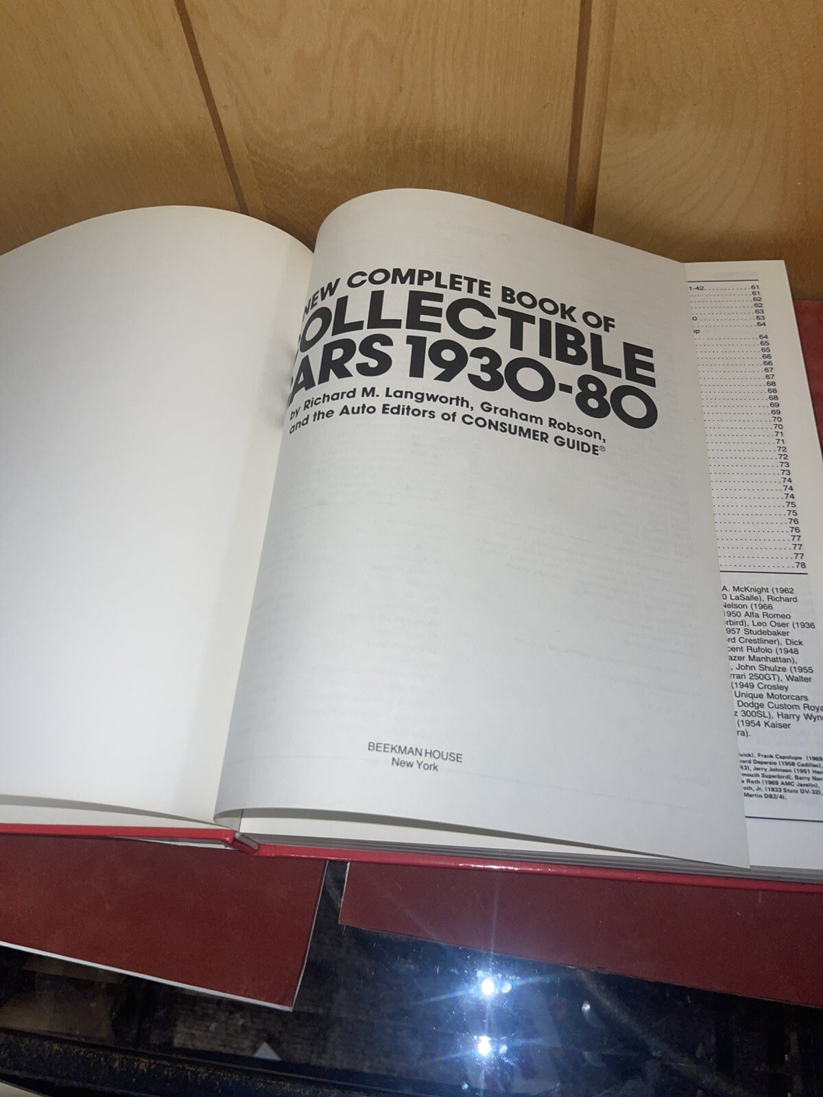 New Complete Book of Collectible Cars 1930-80 – Richard M. Langworth