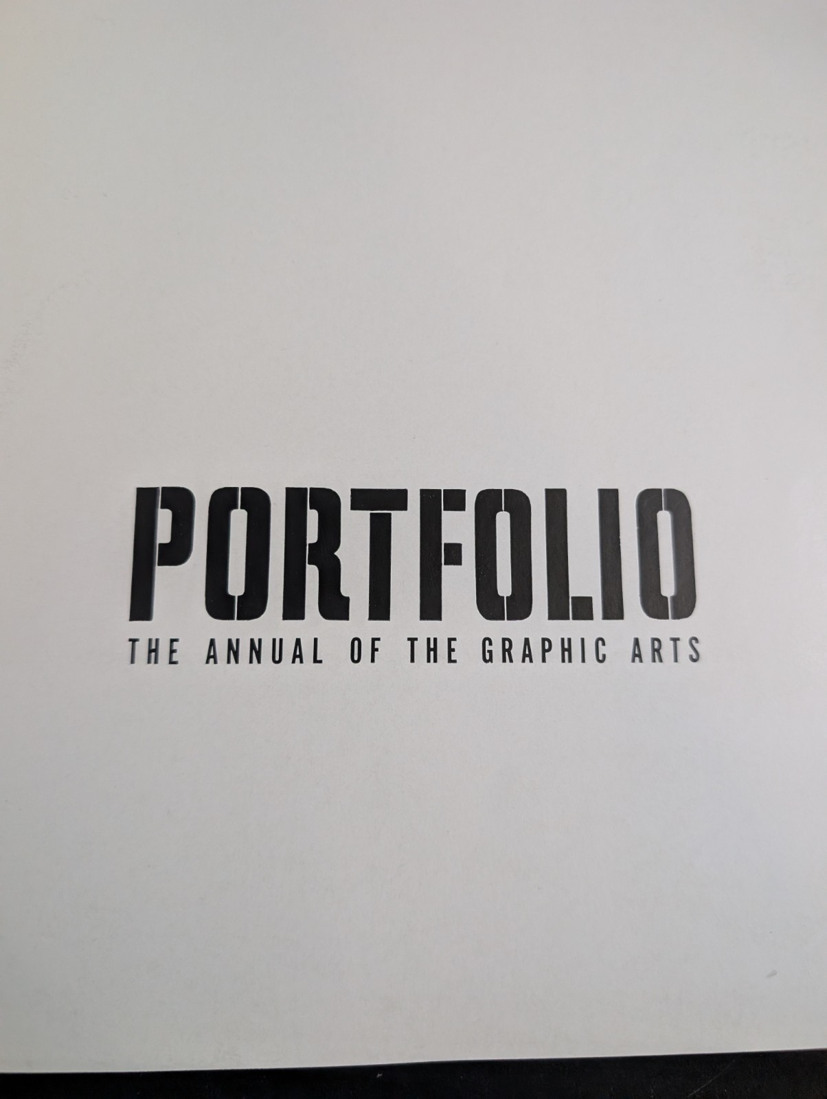 PORTFOLIO MAG – ANNUAL OF GRAPHICS ARTS 1951 No.3 – 3D Glasses Book LS