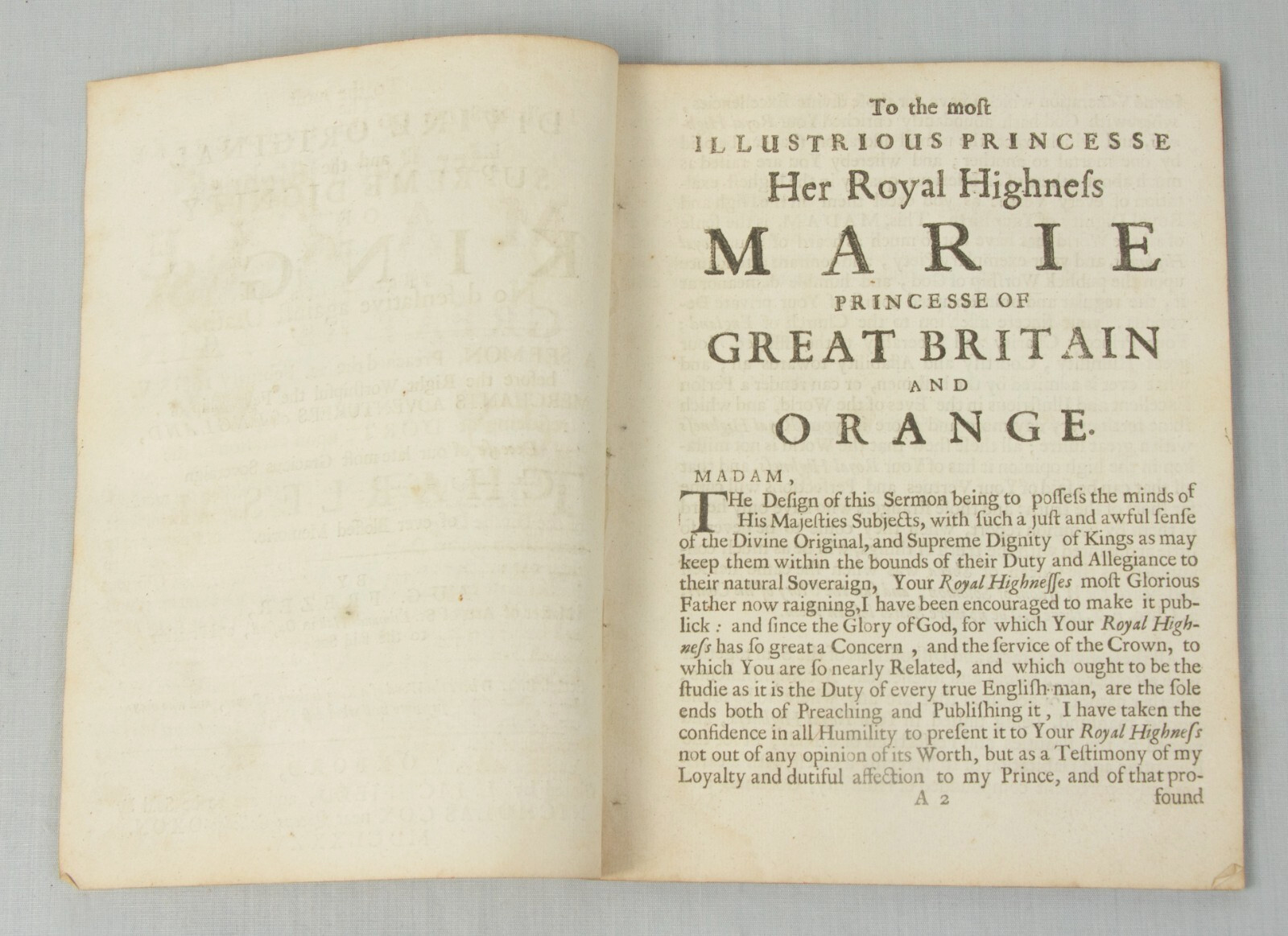 King Charles II – 1685 Frezer SERMON on death mortality at Merchant Adventurers