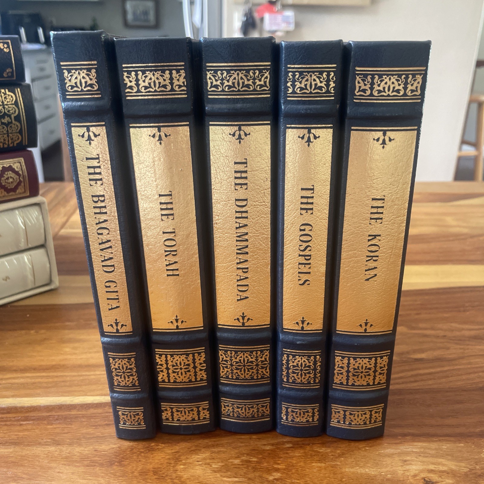 Easton Press Collector’s Edition Sacred Writings of Great Religions 5vol set VG