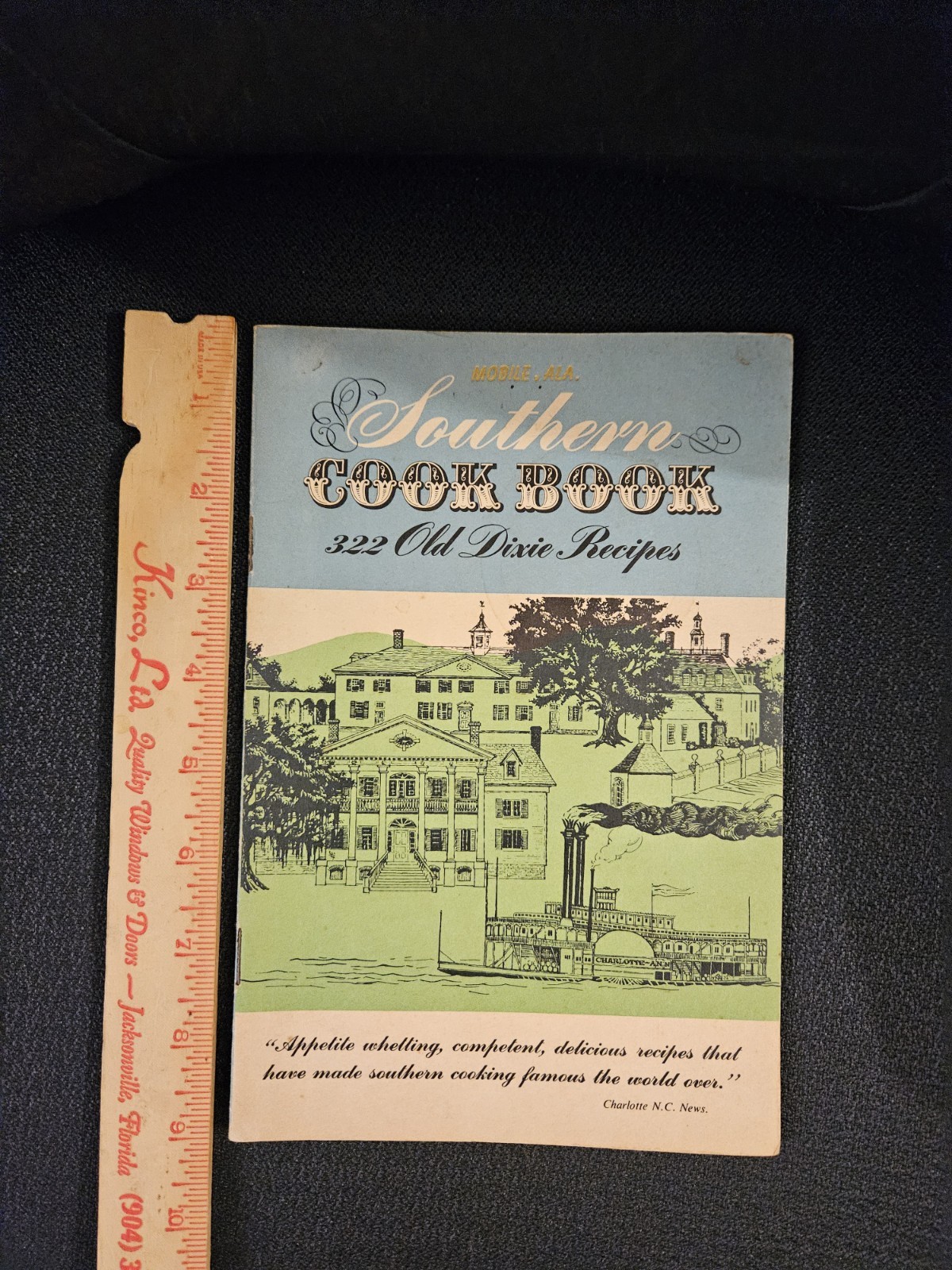 1924 Southern Cookbook Mobile Ala 322 Old Dixie Recipes Culinary Arts Press