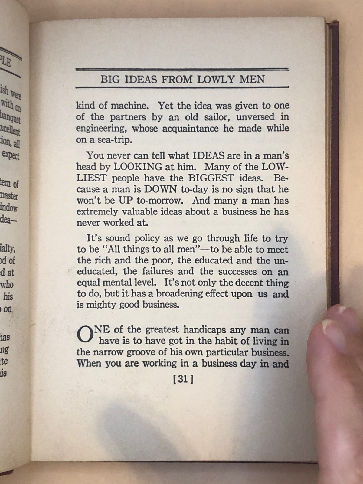 Leadership by William G Clifford 1929 OLD ANTIQUE BUSINESS SELF HELP PART V