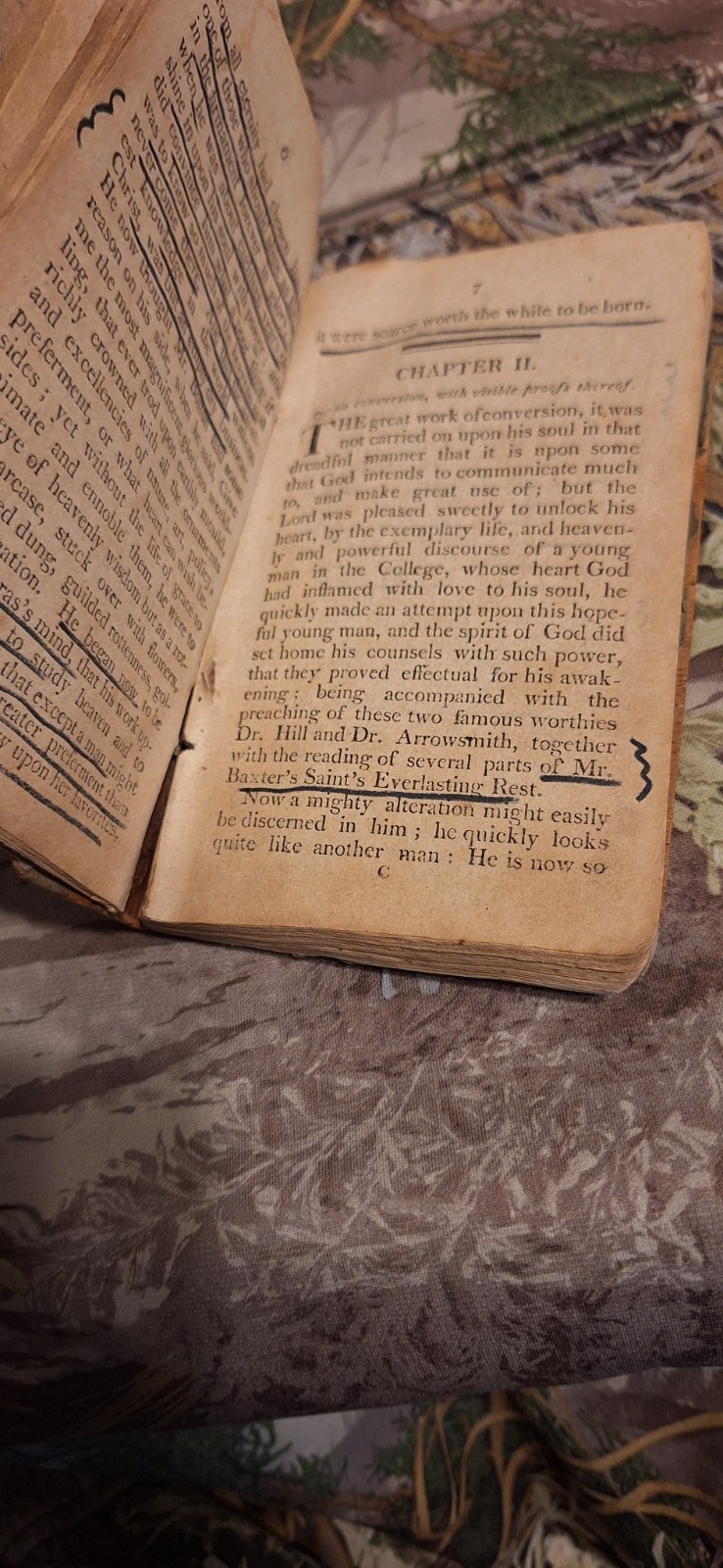original 1814 Invisible Realities Holy Life Triumphant Death James Janeway book