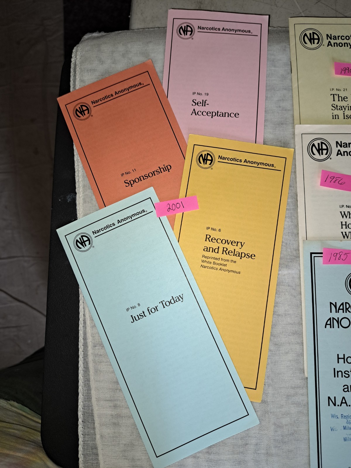 Eleven Narcotics Anonymous World Service Office 1983 – 2001 IPs