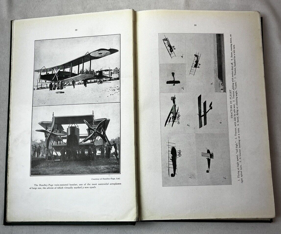 Military Aeroplanes 1918 Simplified, Enlarged Grover C. Loening HC