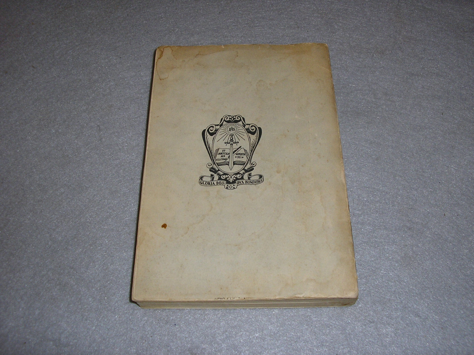Vintage Christian Theology Book Mary Queen of Apostles Alberione Catholic 1956