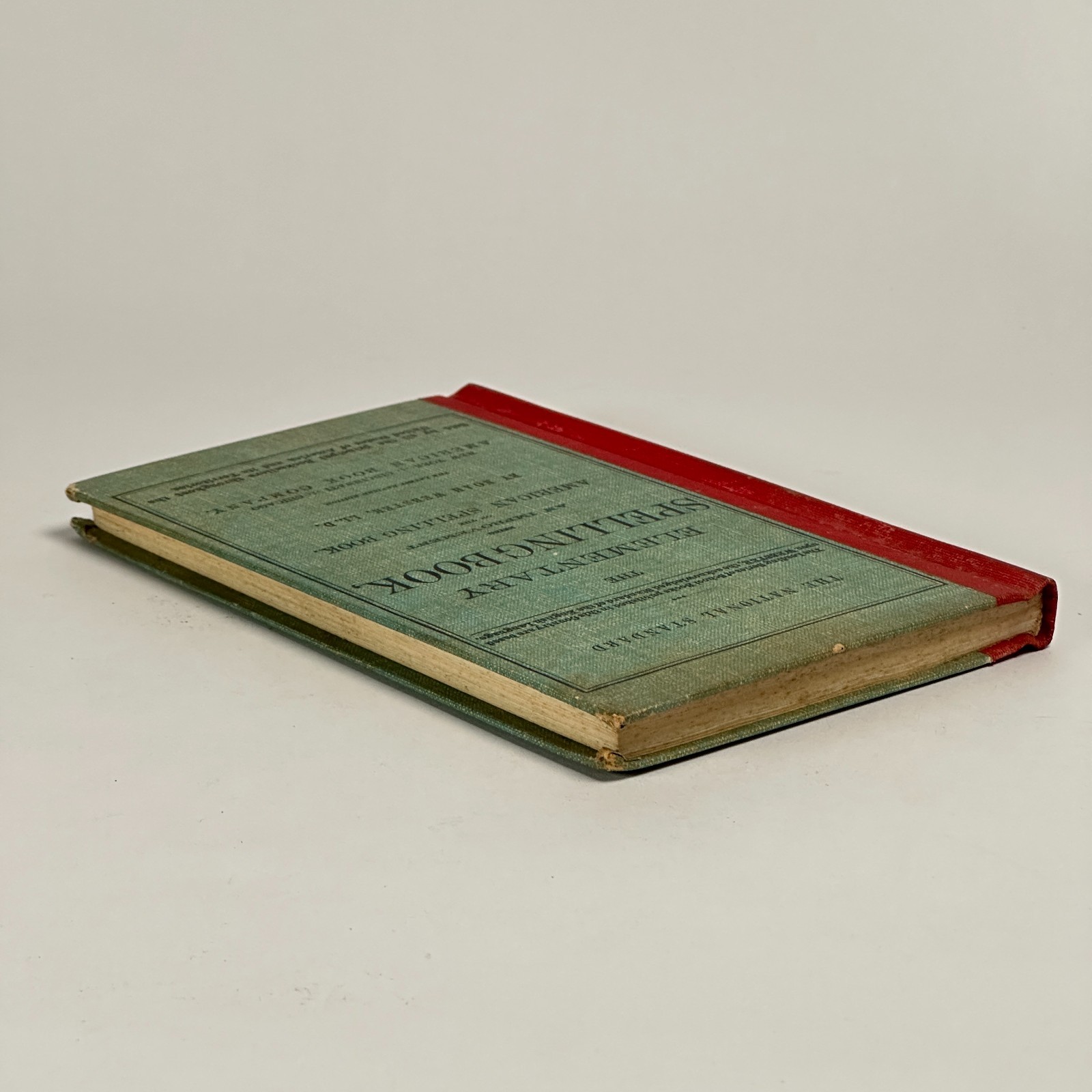 ca. 1940 Webster’s “Elementary Spelling Book” Blue-Back Speller (Hardcover)