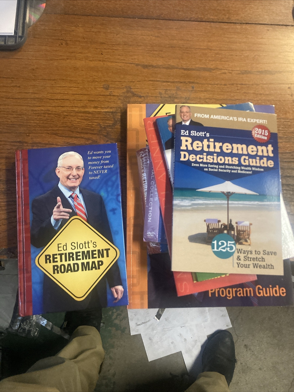 Ed Slott’s Retirement Road Map Essential Collection Lot Books, CD’s & DVD’s NEW