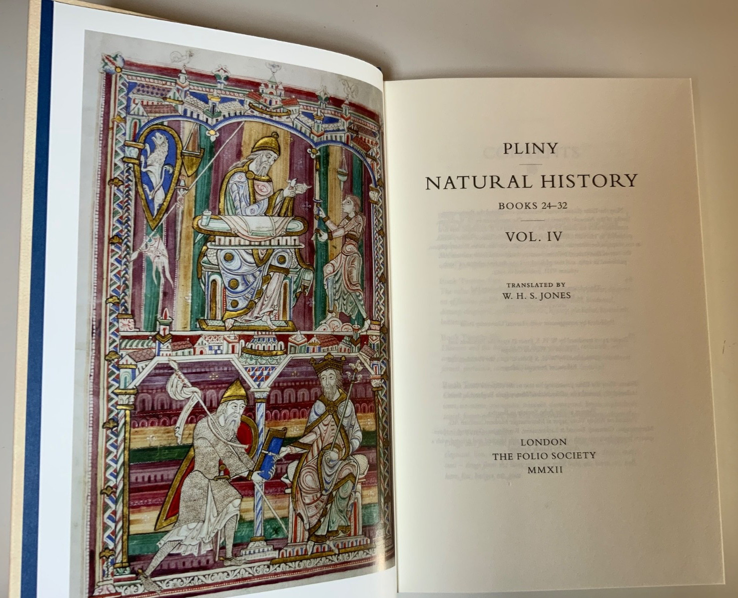 Natural History – Pliny The Elder – 5 Volume Set – Folio Society 2012 – 1st NEW