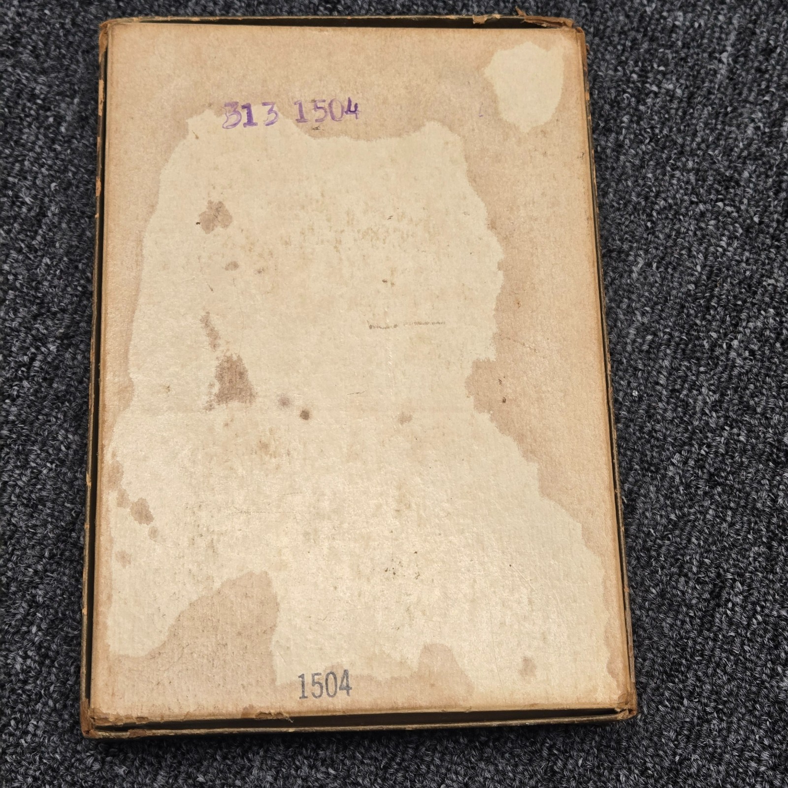 Holy Bible Leather 1960s King James Version Self‑Pronouncing with Box