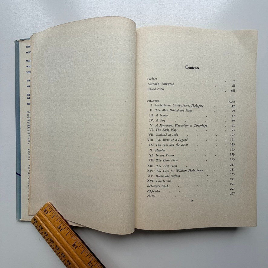 1955 Shakespeare Unmasked by Pierre S Porohovshikov Arco 1st