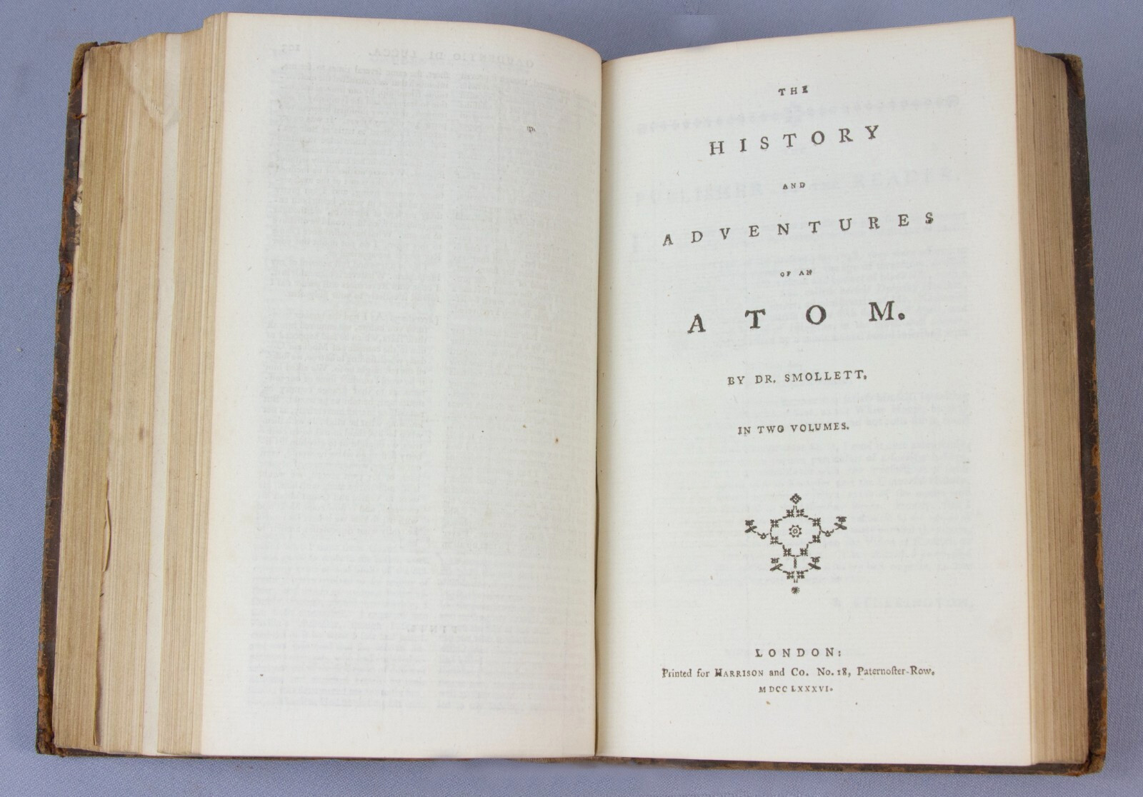 Novelist’s Magazine – 1786 – stories by Smollett, Voltaire plus English Hermit