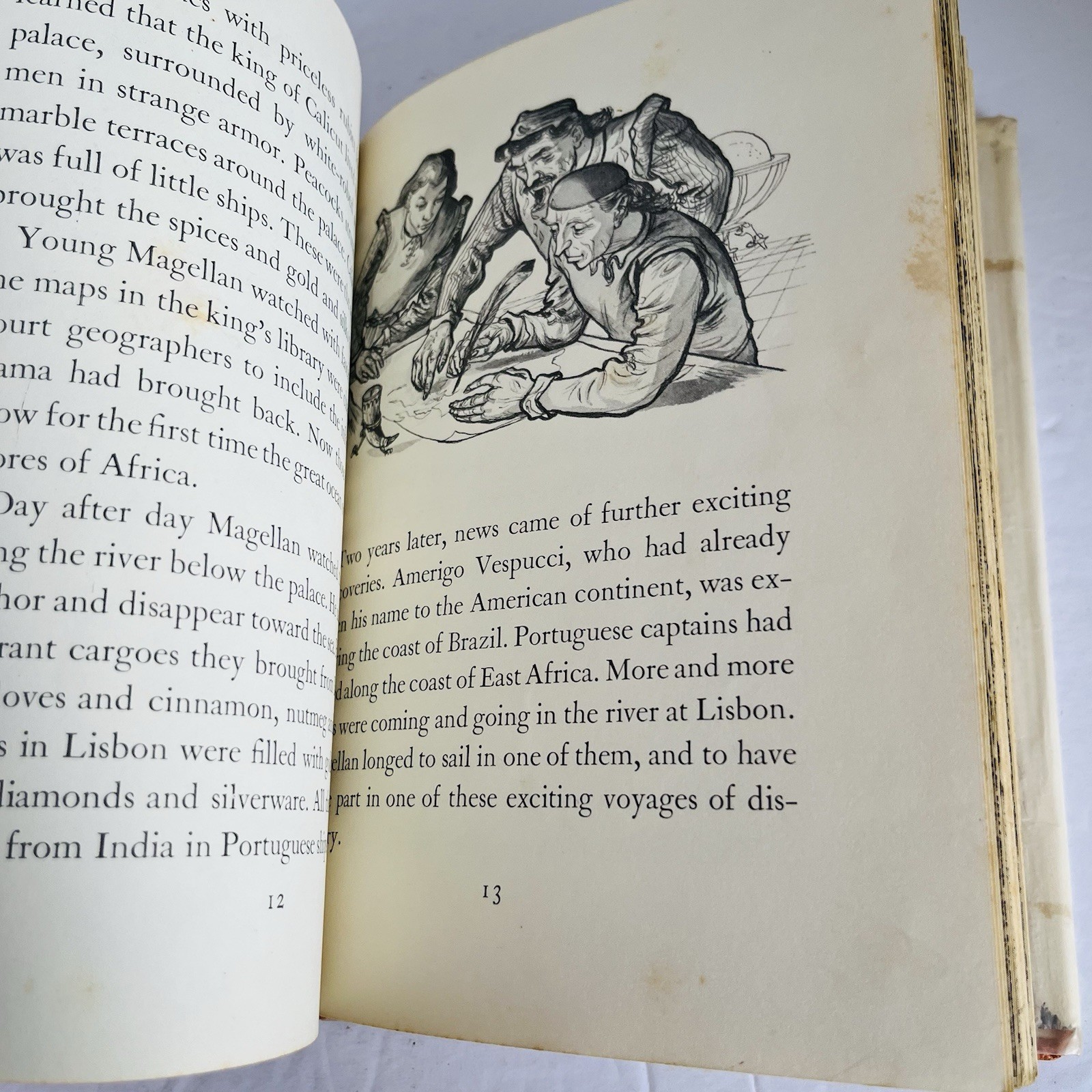 Magellan First Around World Ronald Syme 1953 Living Book Charlotte Mason Stobbs