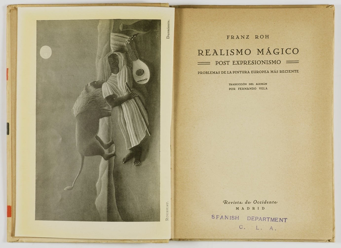 Franz Roh / Realismo Mágico Post Expresionismo Magical Realism Post 1st ed 1927