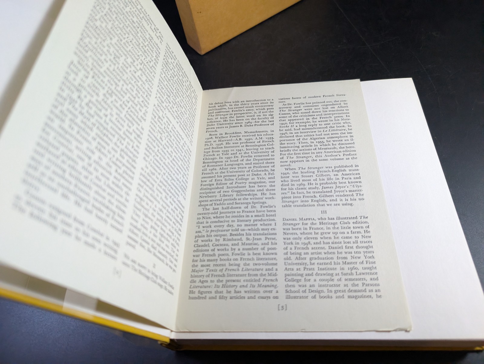 The Stranger Albert Camus 1971 Special Edition Hardcover Heritage Press Book LS