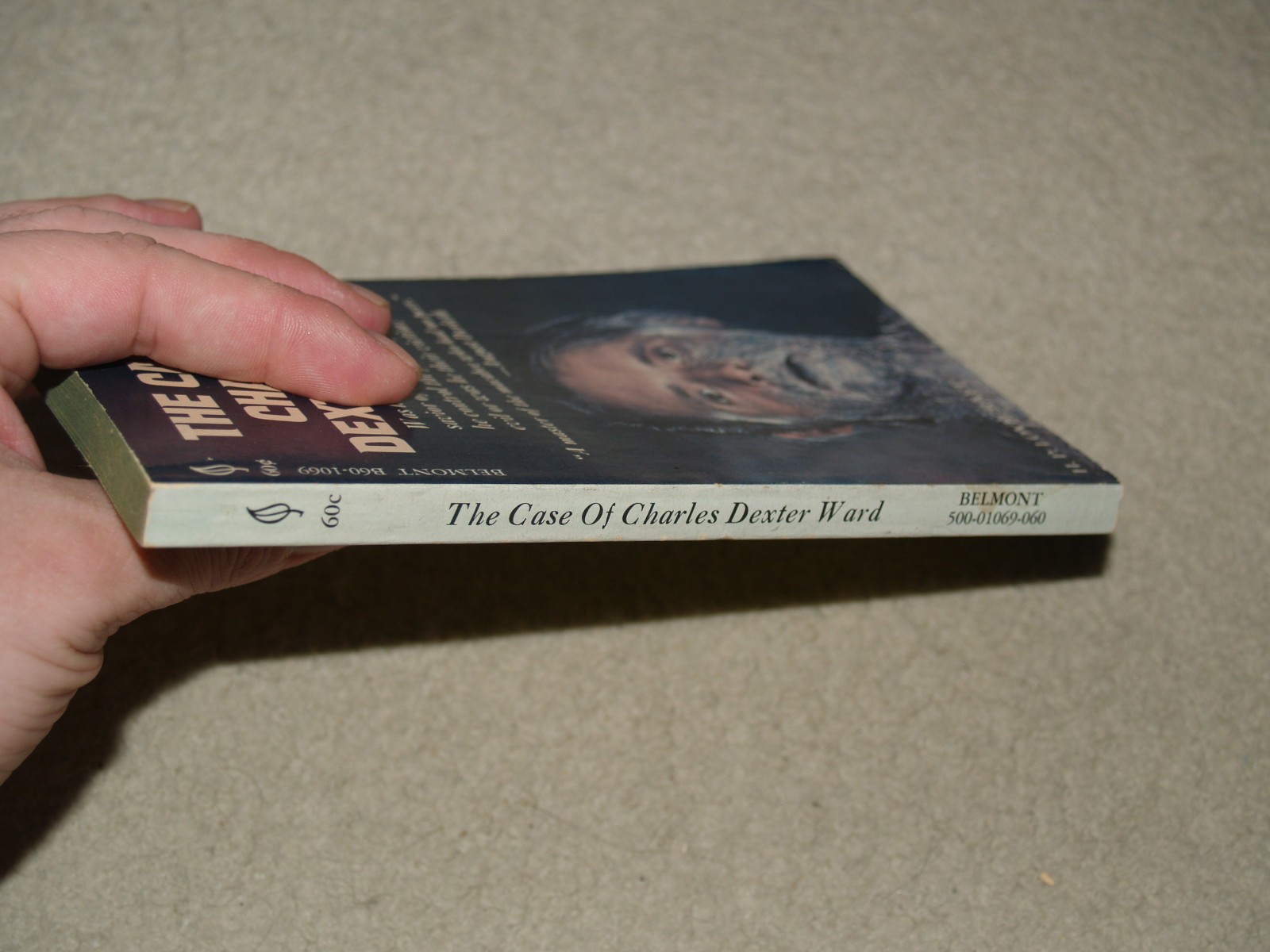 H P Lovecraft / THE CASE OF CHARLES DEXTER WARD 1969 paperback Belmont