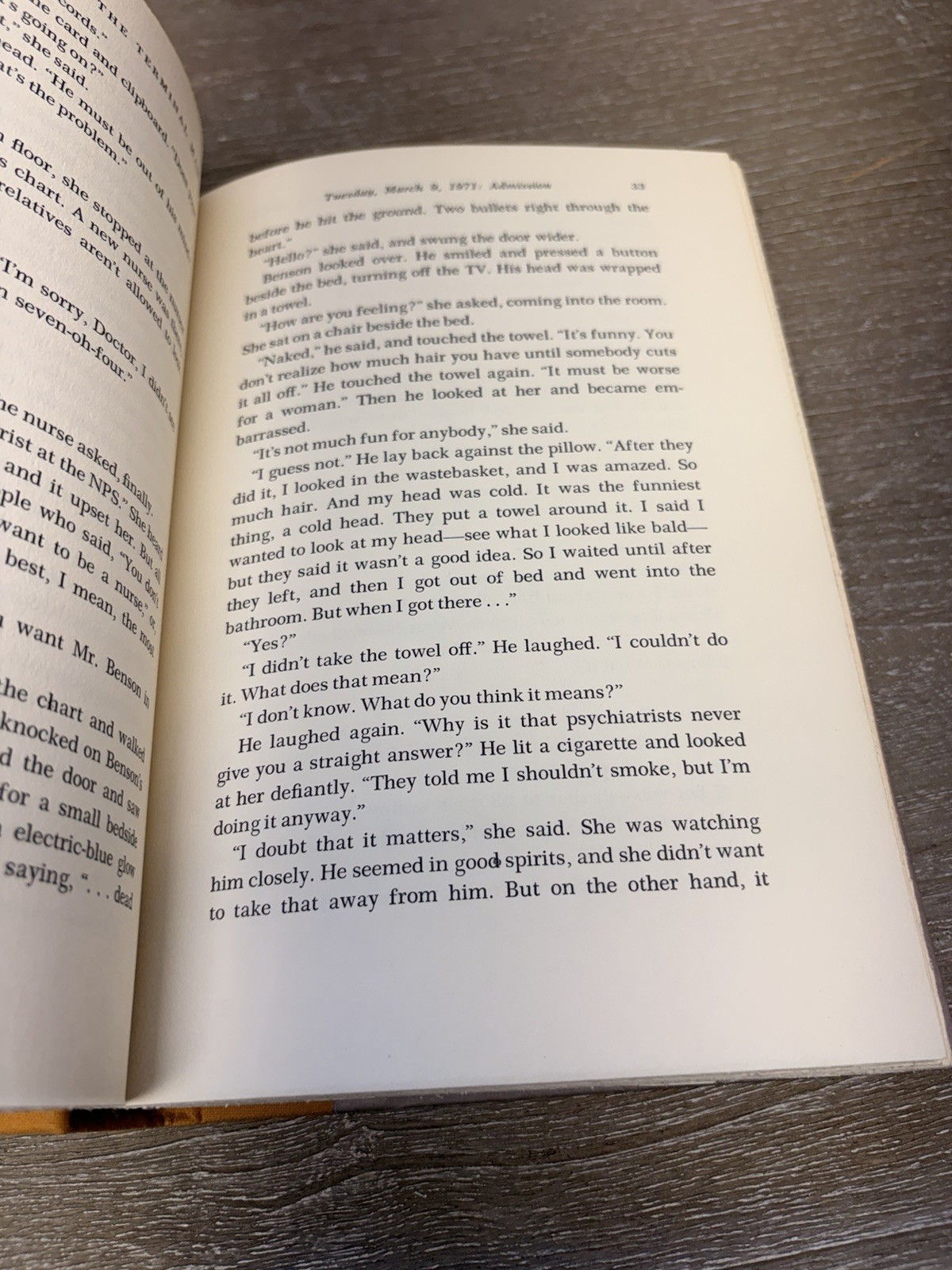 The Terminal Man Michael Crichton 1st Edition 1972 HC DJ Vintage