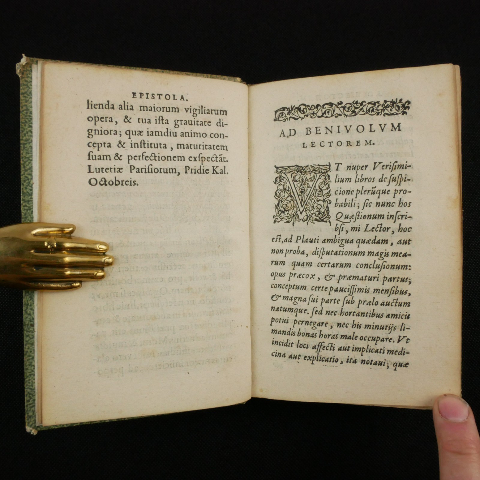 Two Plautus. 1583 Plautinarum Quaestionum (Gulielmus), and 1595 Aulularia