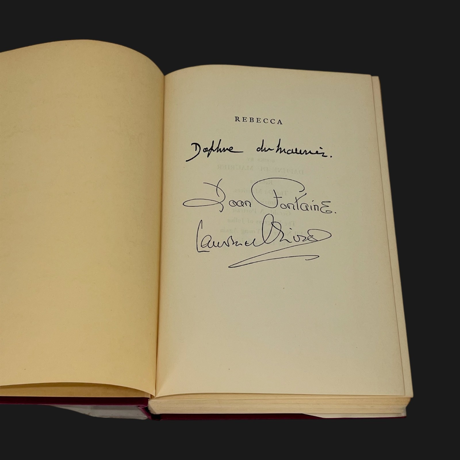 Rebecca | Daphne du Maurier | Rare 1940 Hitchcock Movie Edition