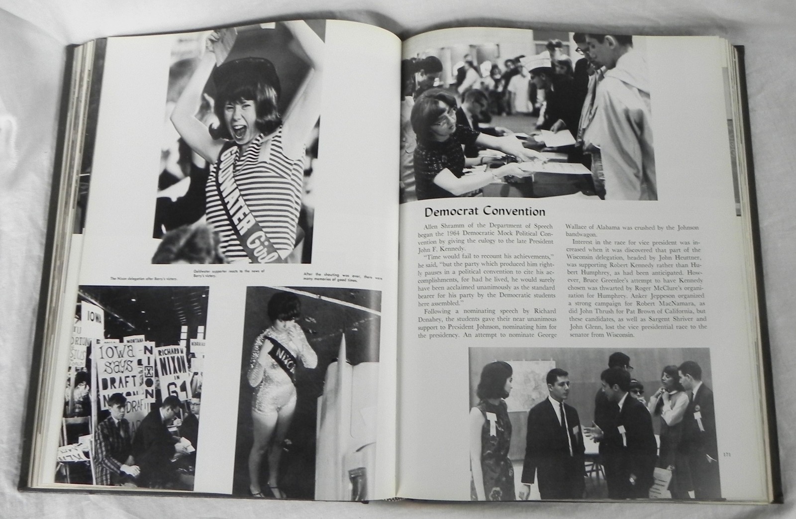 The Ohio State University “Makio” 1964 Yearbook, 480 Pages, Exc. Cond. Unsigned