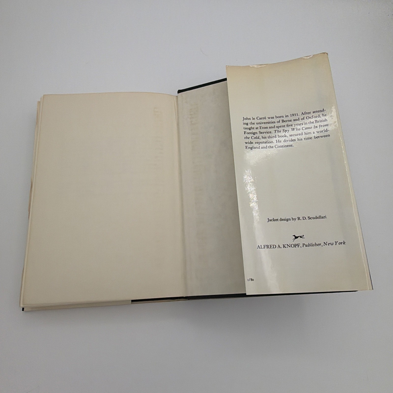 Smiley’s People by John Le Carre HCDJ First Edition Second Printing Pre Pub 1980