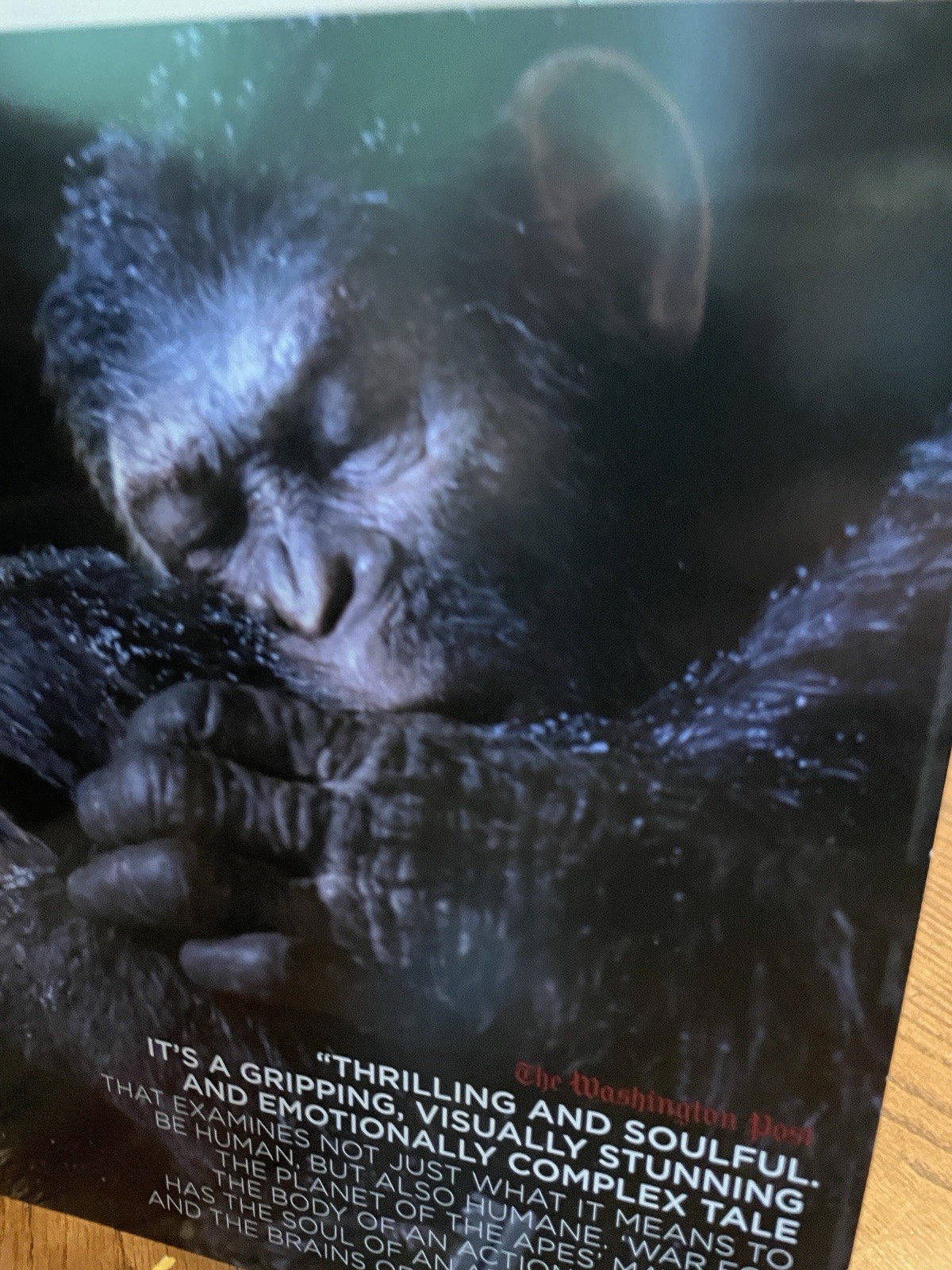 War For The Planet Of The Apes FYC Screener Deluxe DVD Promo 2017 RARE