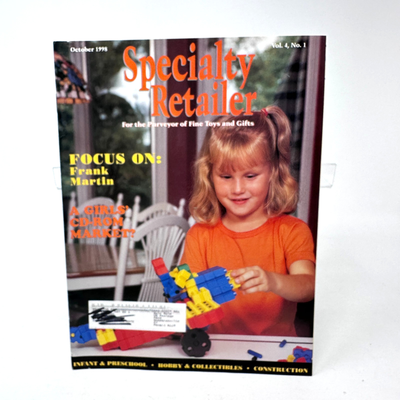 Specialty Retailer Catalog Magazine Technology Toys Gifts October 1998 Vintage