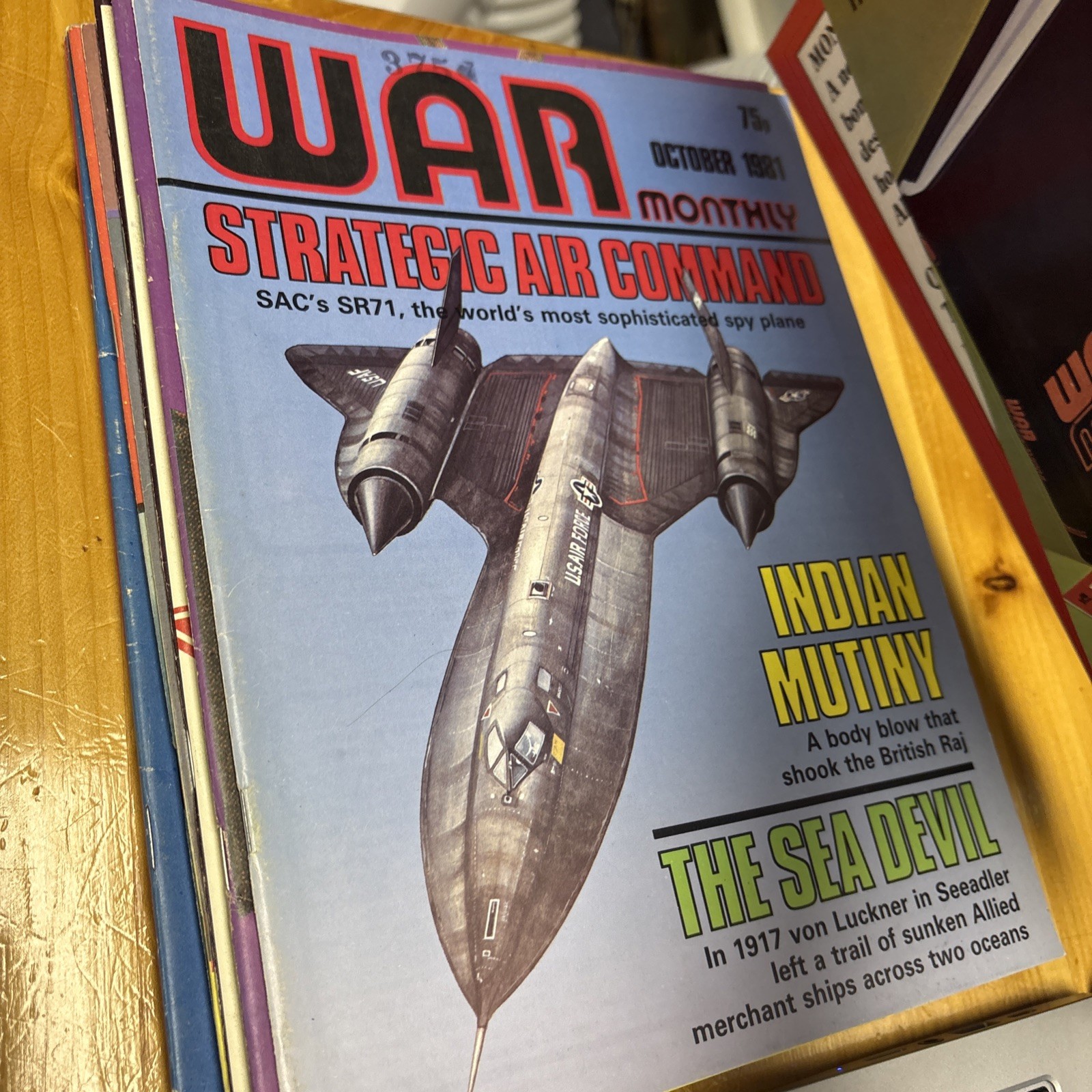 12 War Monthly Magazine Lot KG200 SR71 Leopard Ark Royal Mussolini German Tanks