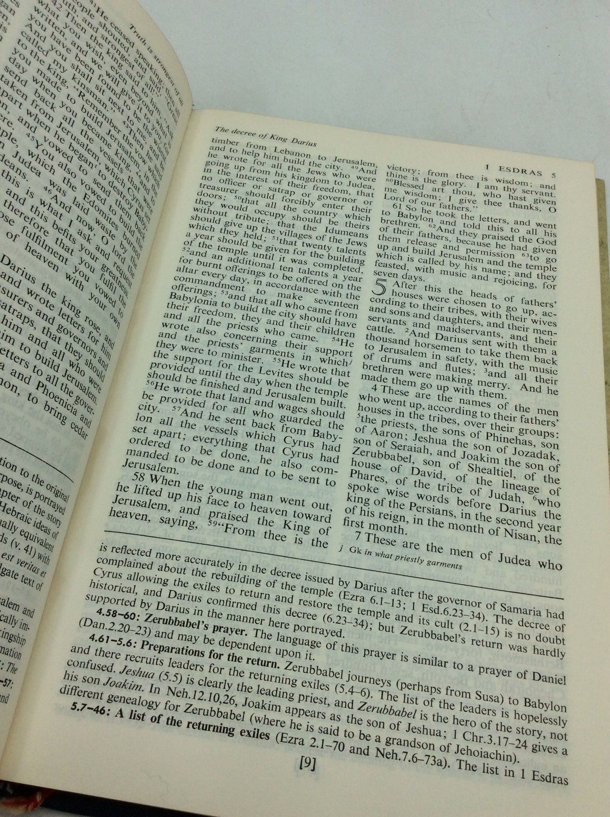 THE OXFORD ANNOTATED APOCRYPHA – Bruce M. Metzger, ed. – 1965 1st ed – Biblical