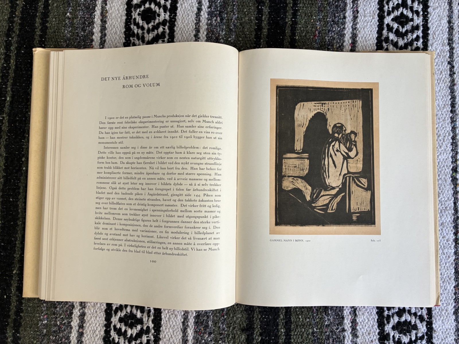 Edvard Munch – Eli Greve – 1st Ed., J.W. Cappelens, Oslo 1963 HC, Woodcuts