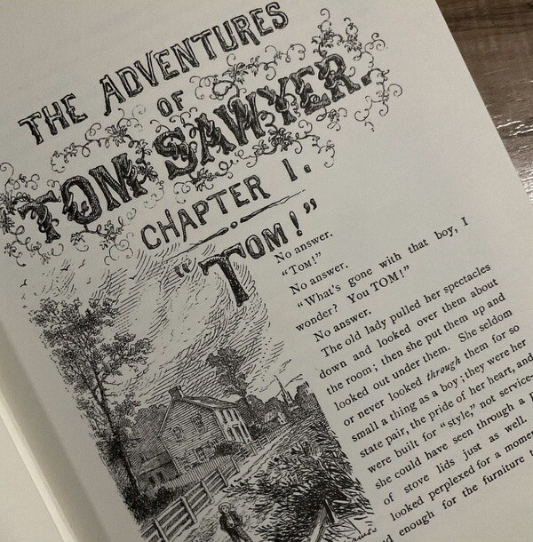 The Adventures of Tom Sawyer First Edition Library 1876 SEALED