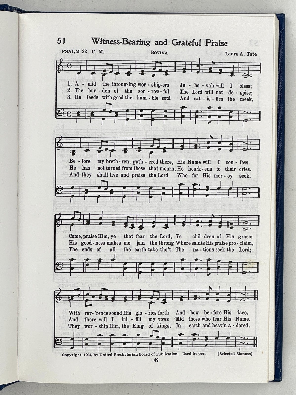 2002 The Psalter. With Doctrinal Standards, Liturgy, & Church Order