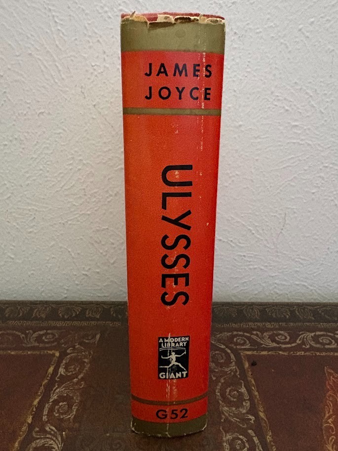 ULYSSES by JAMES JOYCE MODERN LIBRARY GIANT #G52 1961 HC/DJ EUC