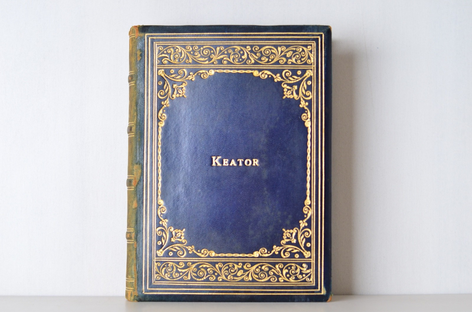 Antique Leather Bound Old Court Life in France by Frances Elliot c. 1880 – Vol I
