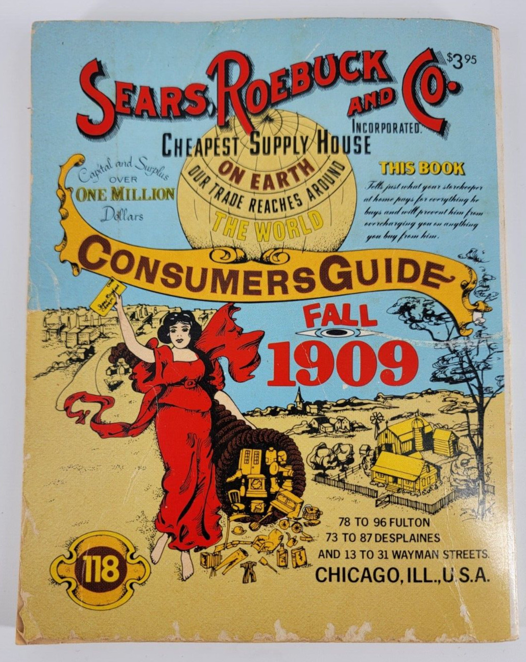 Sears Roebuck & Co. 1909 ~ Fall Consumer Guide Catalog 118 ~ 1979 Reprint