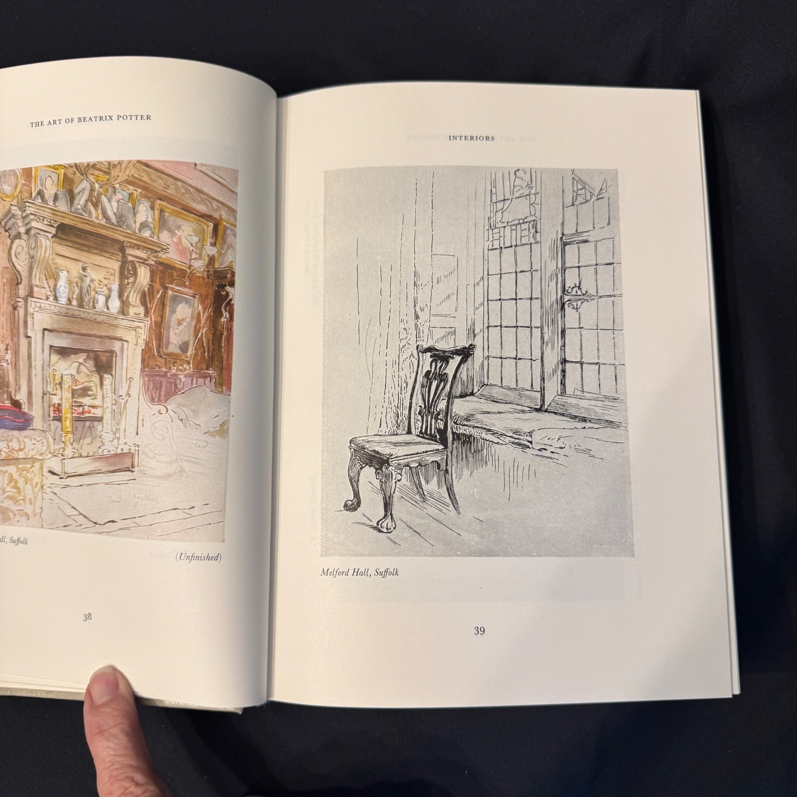 THE ART OF BEATRIX POTTER Enid and Leslie Linder 1976 Illustrated with Slip Case