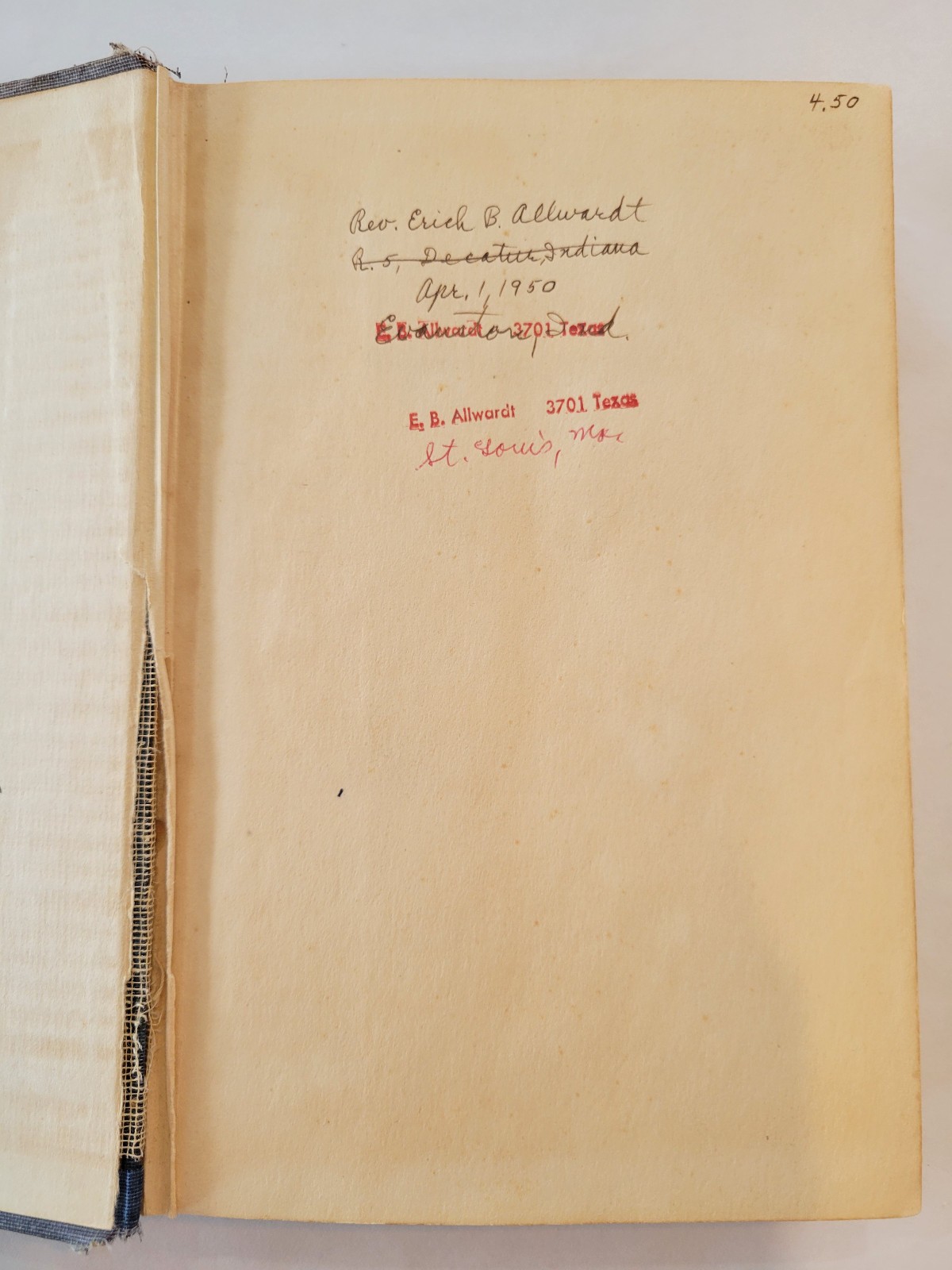 Controversial best-seller: “Worlds in Collision,” 1950 (Hardcover)