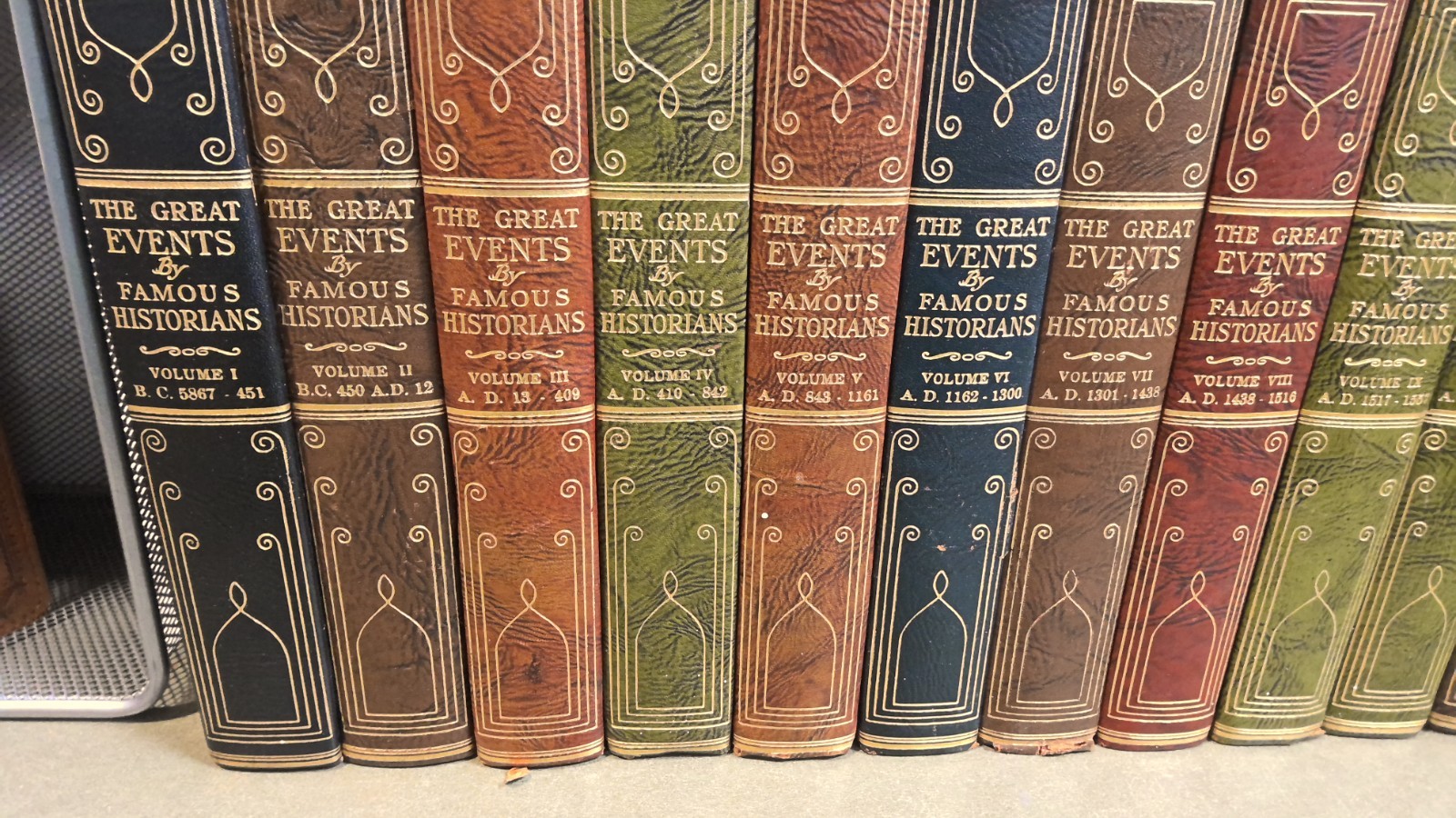 The Great Events by Famous Historians, Vol. I-XVI