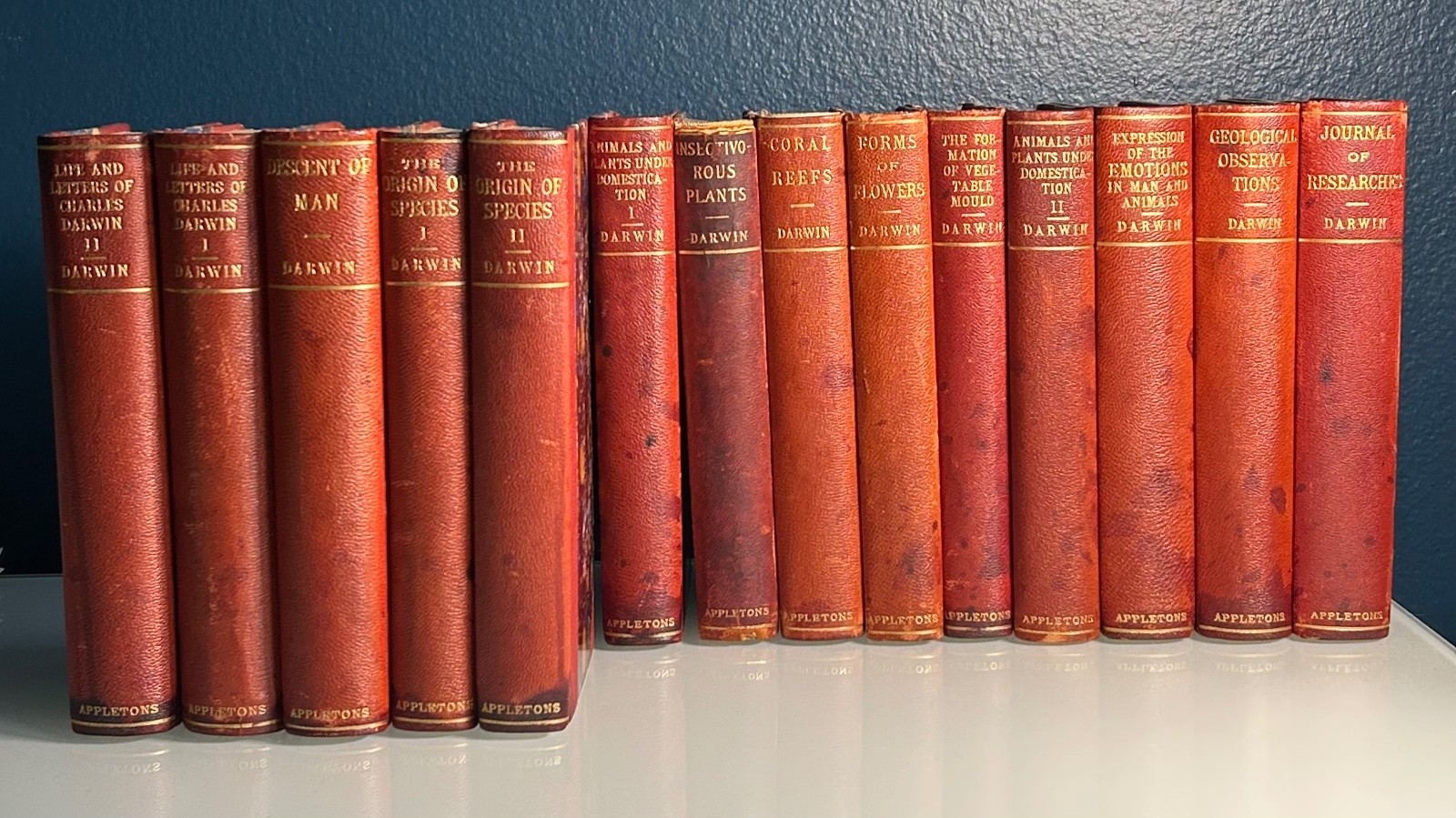 Charles Darwin The Origin Of Species, First Authorized Volume Edition 1896