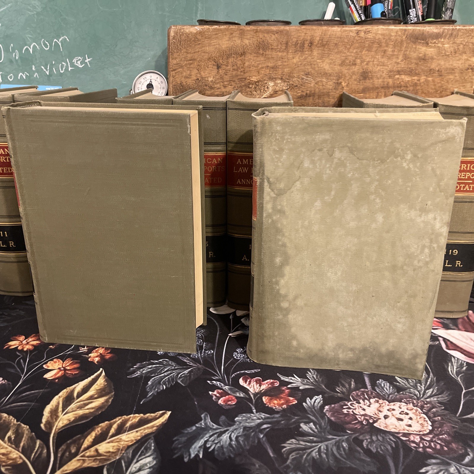 Lot of 9 American Law Reports Annotated 1937 Volumes 111-119 Vintage Ex Lib Law