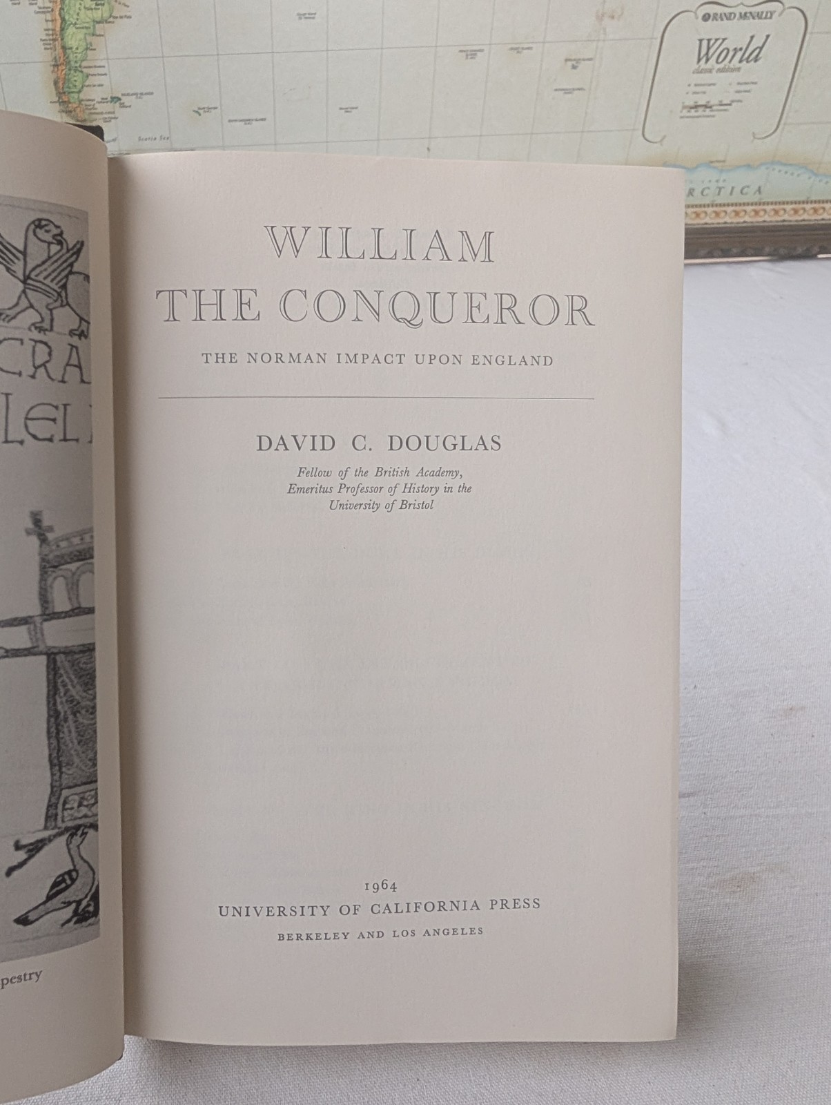 William The Conqueror by David C Douglas Hardback 1964 University Of California