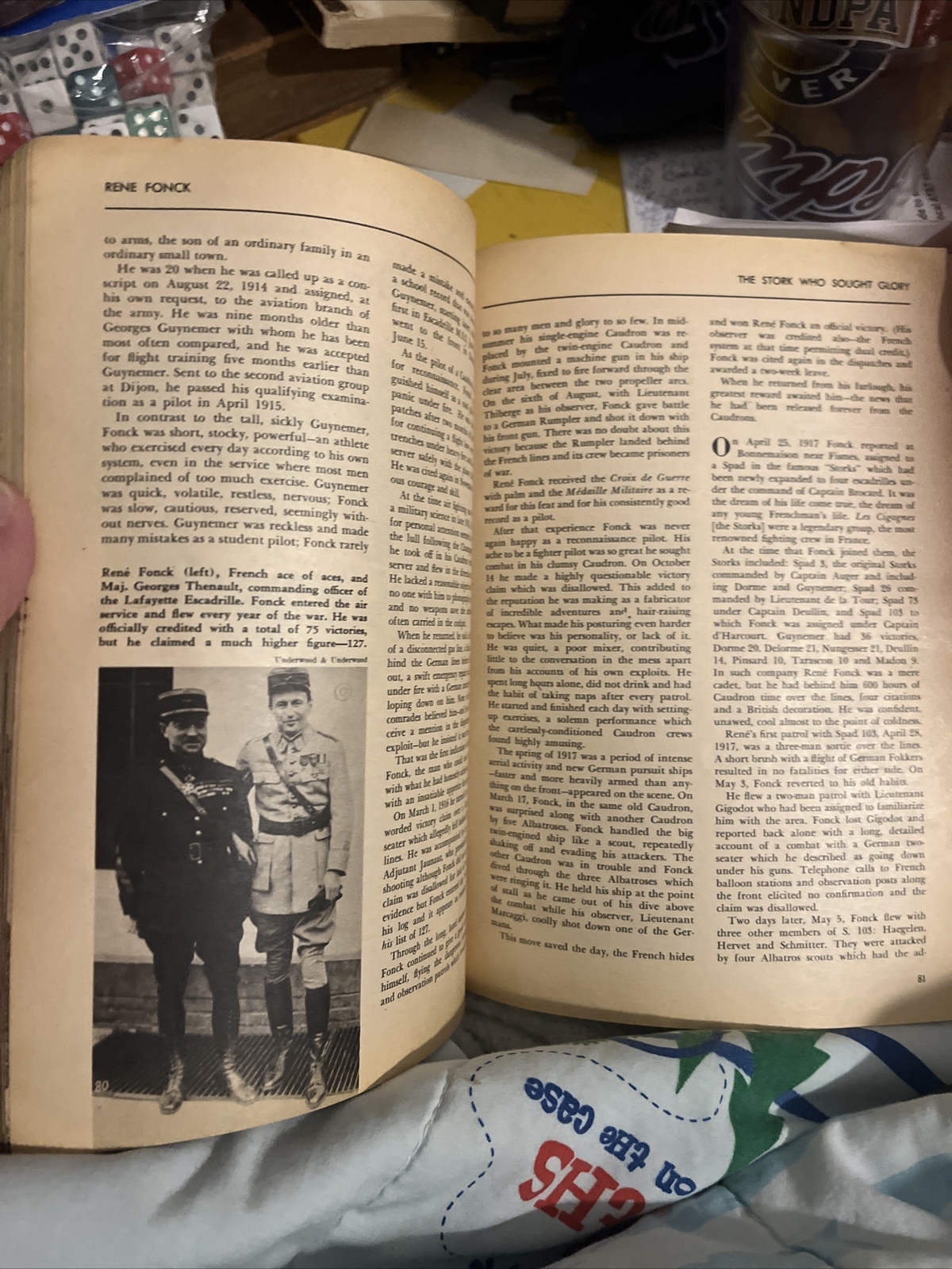 Sky Fighters Of World War I Fawcett How-To Book No. 484 1961 Classic Original