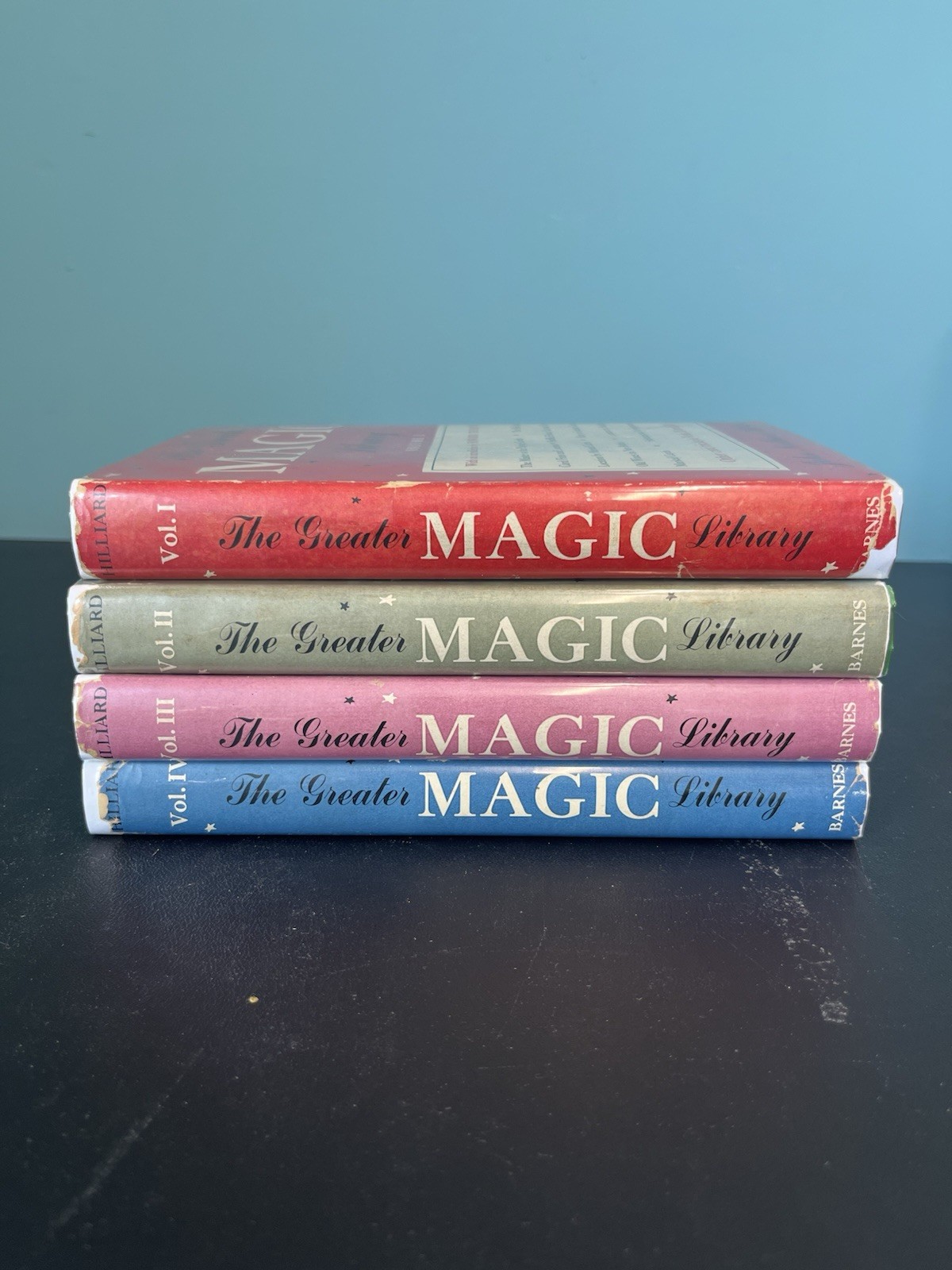 The Greater Magic Library Volumes I-IV by John Northern Hilliard-Hardcover Set