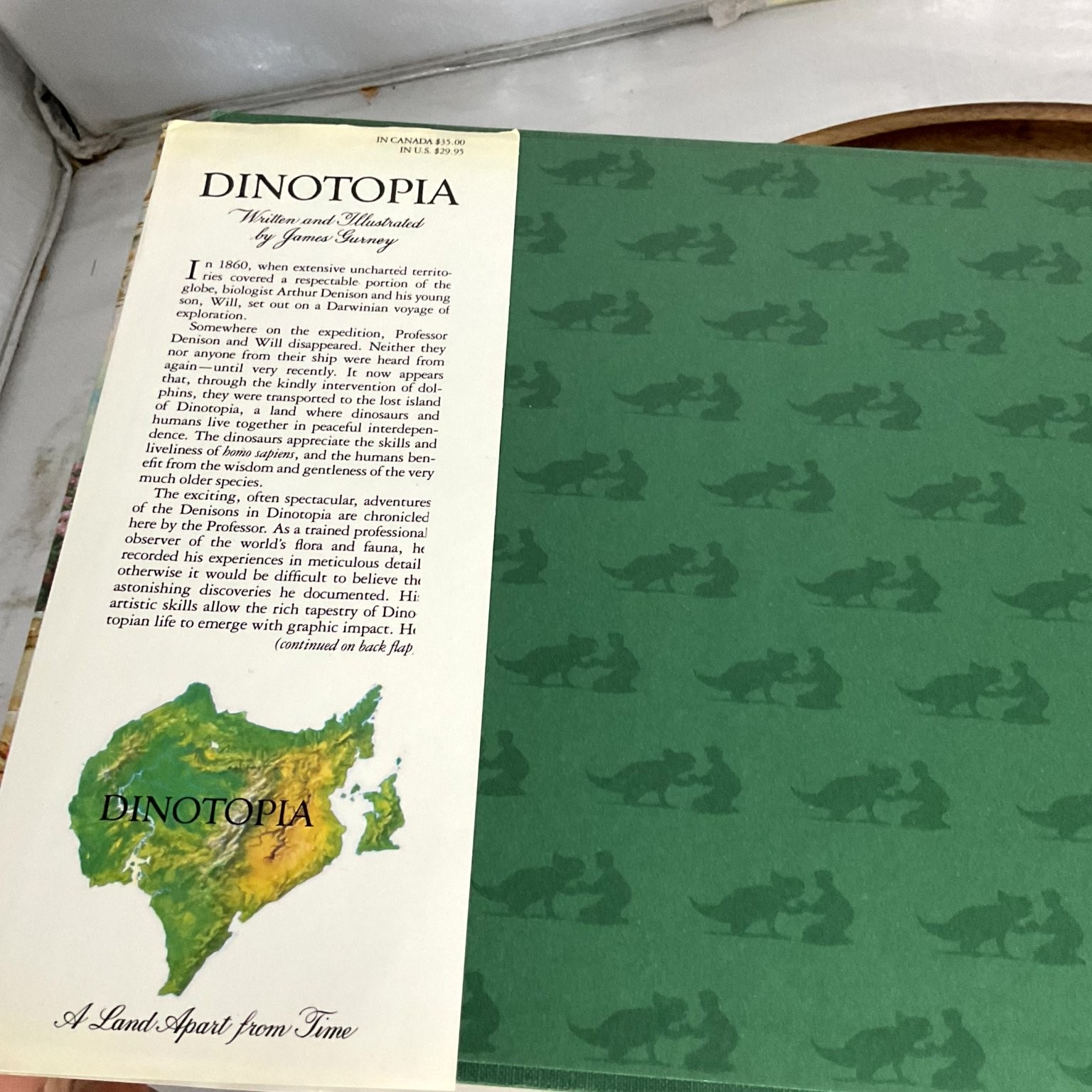 Dinotopia The World Beneath James Gurney 1995 1st Edition Illustrated Fantasy